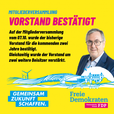 FDP Timmendorfer Strand bestätigt Vorstand