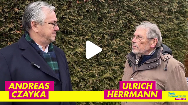 Video Interview Ulrich Herrmann FDP Timmendorfer Strand